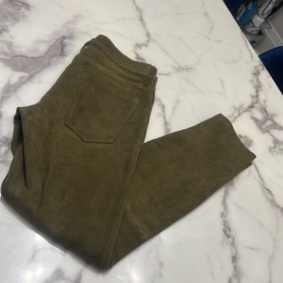 Current Elliot army green suede pants - Picture 9 of 10
